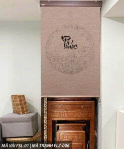 Rèm che bàn thờ  khắc laze hãng FIVESTAR mã FLZ - 011