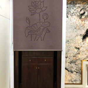 Rèm che bàn thờ  khắc laze hãng FIVESTAR mã FLZ - 014