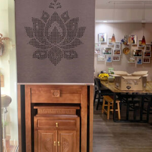 Rèm che bàn thờ  khắc laze hãng FIVESTAR mã FLZ - 022