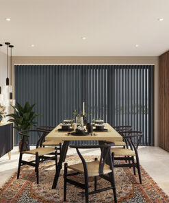 Rèm lá dọc phòng khách đẹp LKP04