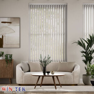Rèm lá dọc phòng khách đẹp LKP12