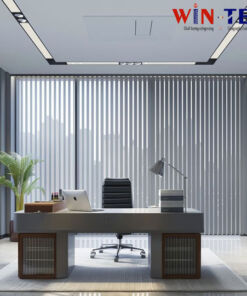 Rèm lá dọc văn phòng giá rẻ - Đo lắp tại nhà