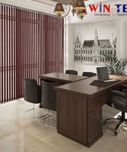 Rèm lá dọc văn phòng giá rẻ - Cản nắng tốt