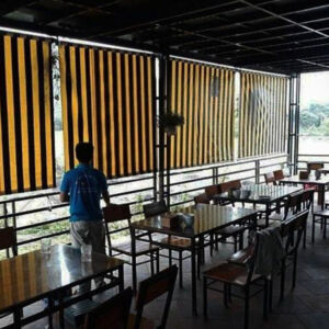 Bạt che nắng mưa ngoài trời giá rẻ HA003