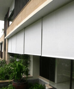 Bạt che nắng mưa công trình loại rẻ