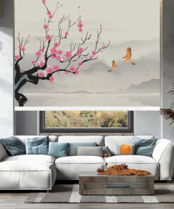 Rèm Trang Trí Lớp In Tranh Đẹp – Cản Nắng Tối Ưu