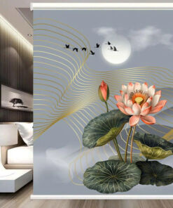 Rèm cuốn in tranh cản nắng 100% Mã HSE0731