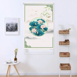 Rèm cuốn in tranh cản nắng 100% Mã HSE0734