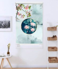 Rèm cuốn in tranh cản nắng 100% Mã HSE0746