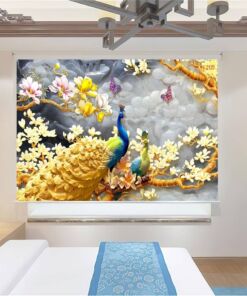 Rèm cuốn in tranh - mã TP2915