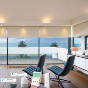 Rèm vải cuốn tự động mã Mã Alaska | Động cơ rèm MA35Q6028