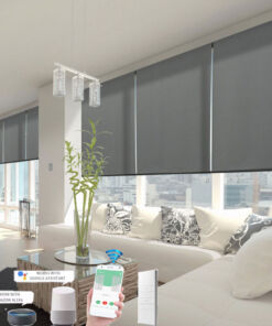 Rèm vải cuốn tự động mã Mã Porche | Động cơ rèm MA35Q6028