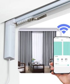 Rèm vải tự động Nhật Bản Mã Fuji | Động cơ rèm Modero mã MD50UQ1214-R