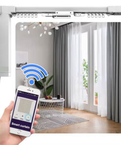 Rèm vải tự động Nhật Bản Mã Montana | Động cơ rèm Modero mã MD50UQ1214-W (Wifi)