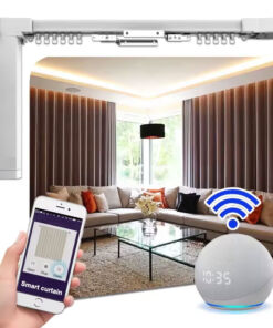 Rèm vải tự động Nhật Bản Mã Harmony | Động cơ rèm Modero mã MD50UQ1214-W (Wifi)