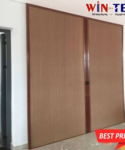 Làm vách ngăn cầu thang phòng khách đẹp để lắp điều hòa mã FSV10