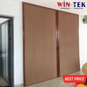 Làm vách ngăn cầu thang phòng khách đẹp để lắp điều hòa mã FSV10