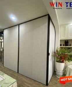 Vách ngăn phòng thờ với phòng khách đẹp mã FSV30