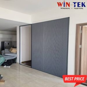 Vách ngăn phòng khách với bếp bằng vải tổ ong giữ lạnh mã FSV15