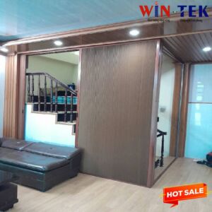 Vách ngăn đẹp bằng vải tổ ong cách nhiệt điều hòa mã FSV81