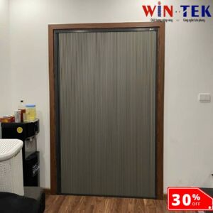 Vách ngăn gian thờ đẹp bằng vải rèm tổ ong mã FSV91