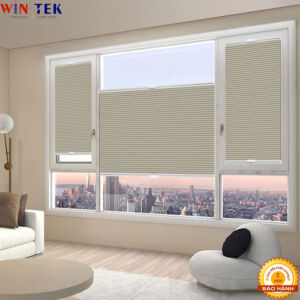 Rèm Tổ Ong Gắn Kính – Chống Chói Mắt, Bảo Vệ Nội Thất