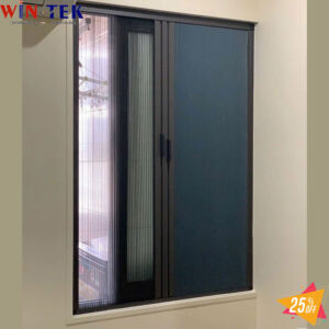 Vách tổ ong kết hợp cửa lưới – gọn nhẹ, dễ thi công