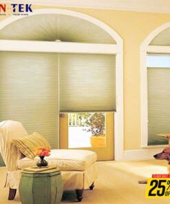 Rèm Vòm Tổ Ong – Vận Hành Êm Ái Và Bền Đẹp