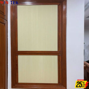 Rèm tổ ong gắn kính chống nắng 100% - Mã FSV06