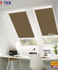 Rèm Tổ Ong Che Giếng Trời Thông Minh – Tự Động Đóng Mở Cực Êm