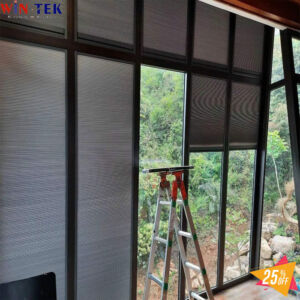 Rèm Tổ Ong Gắn Kính – Gọn Nhẹ, Sang Trọng, Dễ Điều Chỉnh Ánh Sáng