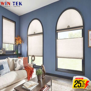 Rèm Vòm Tổ Ong – Giải Pháp Che Nắng 100%