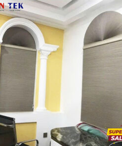 Rèm Vòm Tổ Ong - Giảm Nóng Tối Đa Cho Cửa Vòm
