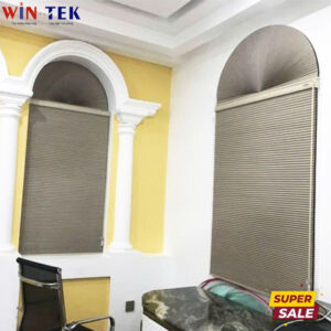 Rèm Vòm Tổ Ong - Giảm Nóng Tối Đa Cho Cửa Vòm