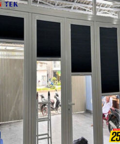 Rèm Tổ Ong Gắn Kính – Cản Sáng Tuyệt Đối, Tối Ưu Hóa Không Gian Kính