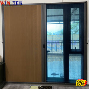 Vách Tổ Ong Kết Hợp Cửa Lưới Giá Rẻ – Mã FSV07