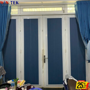 Rèm tổ ong gắn kính chống nắng 100% - Mã FSV12