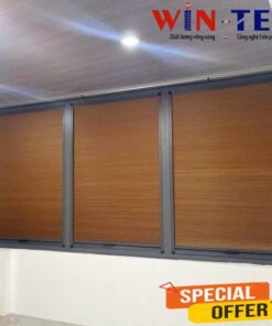 Vách ngăn phòng thờ với phòng khách đẹp mã FSV30