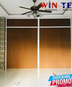 Vách ngăn phòng thờ bằng vải tổ ong cực đẹp mã FSV43