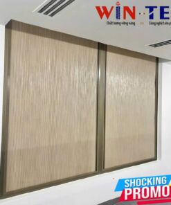 Vách ngăn phòng ngủ tổ ong đẹp, giữ lạnh điều hòa mã FSV08