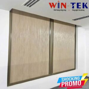 Vách ngăn phòng ngủ tổ ong đẹp, giữ lạnh điều hòa mã FSV08