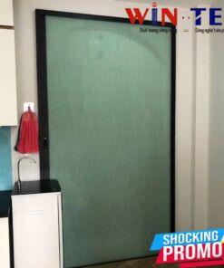 Vách ngăn phòng thờ bằng vải tổ ong cực đẹp mã FSV86