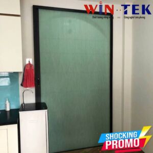 Vách ngăn phòng thờ bằng vải tổ ong cực đẹp mã FSV86