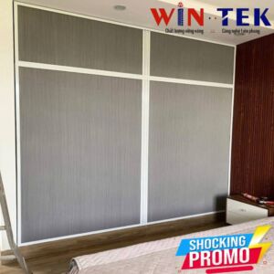 Vách ngăn đẹp bằng vải tổ ong cách nhiệt điều hòa mã FSV88