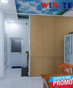 Vách ngăn không gian đẹp bằng vải rèm tổ ong mã FSV87