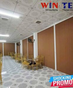 Vách ngăn phòng thờ bằng vải tổ ong cực đẹp mã FSV28