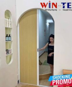 Vách ngăn bếp và phòng khách để lắp điều hòa mã FSV26