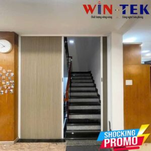 Vách ngăn bếp và phòng khách để lắp điều hòa mã FSV74