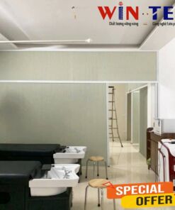 Vách ngăn phòng ngủ tổ ong đẹp, giữ lạnh điều hòa mã FSV94