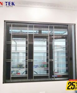 Mẫu cửa lưới đẹp giá rẻ phù hợp với cửa sổ - loại 16*18 mắt lưới /inch